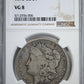 1893-CC Morgan Dollar $1 NGC VG8