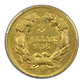 1856 Indian Princess Gold Three Dollar Piece $3 PCGS AU50