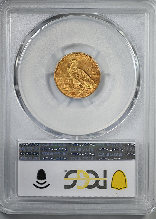 1911 Indian Head Gold Quarter Eagle $2.50 PCGS MS64