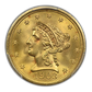 1903 Liberty Head Gold Quarter Eagle $2.50 PCGS MS66