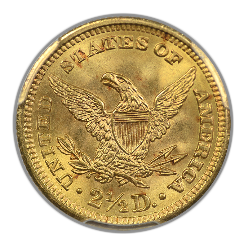 1903 Liberty Head Gold Quarter Eagle $2.50 PCGS MS66