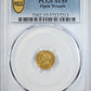 1849 Type 1 Liberty Head Gold Dollar G$1 PCGS AU55 - Open Wreath