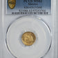 1899-Mo M Mexico Gold Peso PCGS MS62 KM-410.5