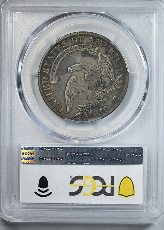 1808/7 Capped Bust Half Dollar 50C PCGS VF30 - TONED!