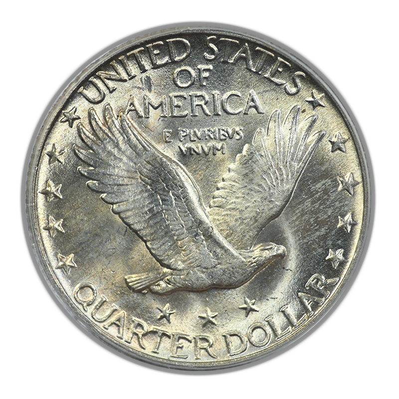 1929 Standing Liberty Quarter 25C PCGS MS65FH - Full Head