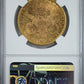 1879-CC Liberty Head Gold Double Eagle $20 NGC AU50 Reverse Slab