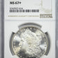 1880-S Morgan Dollar $1 NGC MS67+