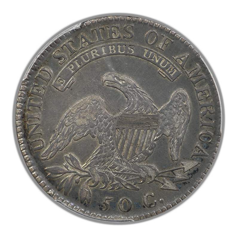 1819/8 Capped Bust Half Dollar 50C PCGS VF30 - Small 9