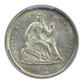 1860-O Liberty Seated Half Dime H10C CAC MS62