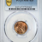 1909 VDB Lincoln Wheat Cent 1C PCGS MS67RD