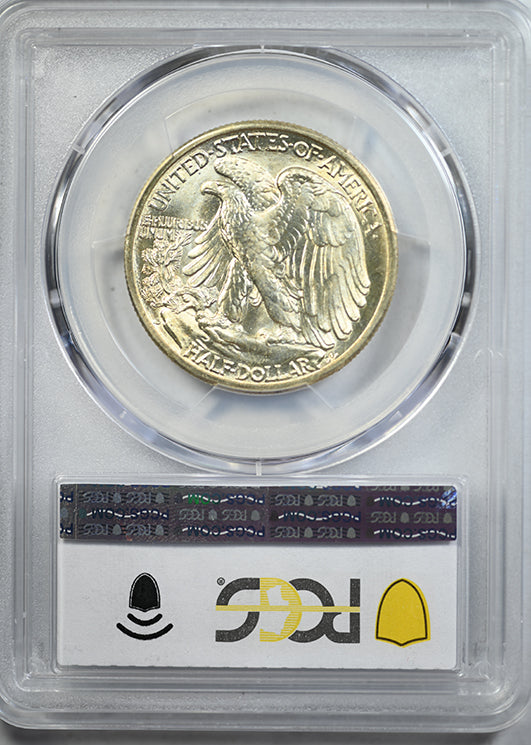 1943-D Walking Liberty Half Dollar 50C PCGS MS67