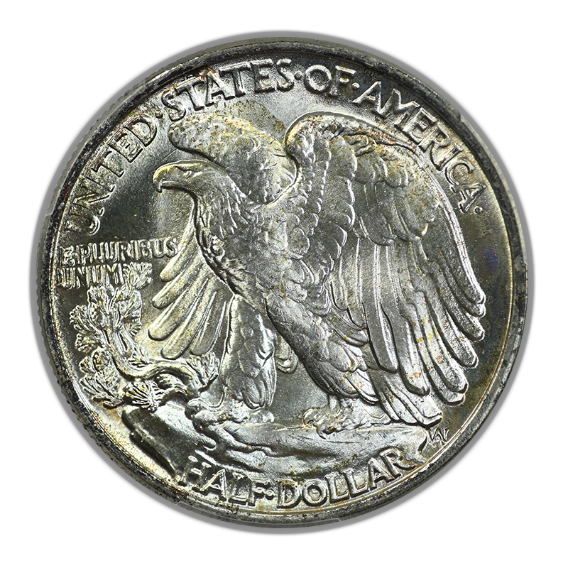 1947 Walking Liberty Half Dollar 50C PCGS MS67