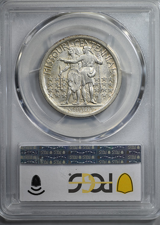 1921 Missouri Classic Commemorative Half Dollar 50C PCGS AU58