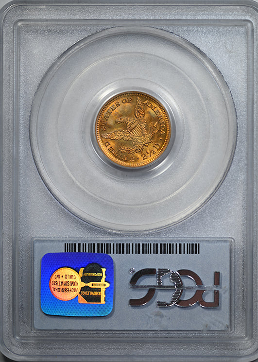 1905 Liberty Head Gold Quarter Eagle $2.50 PCGS MS64 Reverse Slab