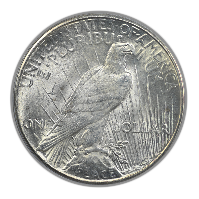 1927 Peace Dollar $1 PCGS MS63