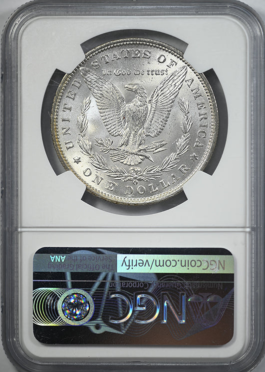 1889-O Morgan Dollar $1 NGC MS62