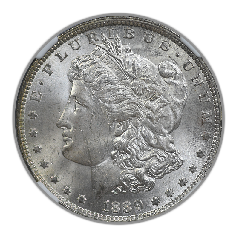 1889-O Morgan Dollar $1 NGC MS62