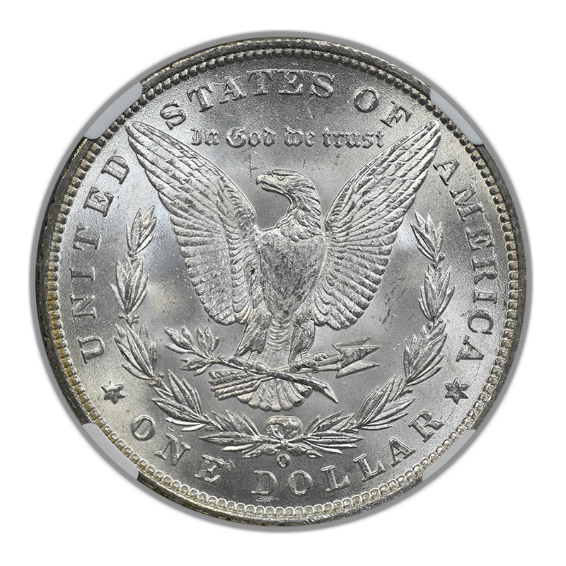 1889-O Morgan Dollar $1 NGC MS62