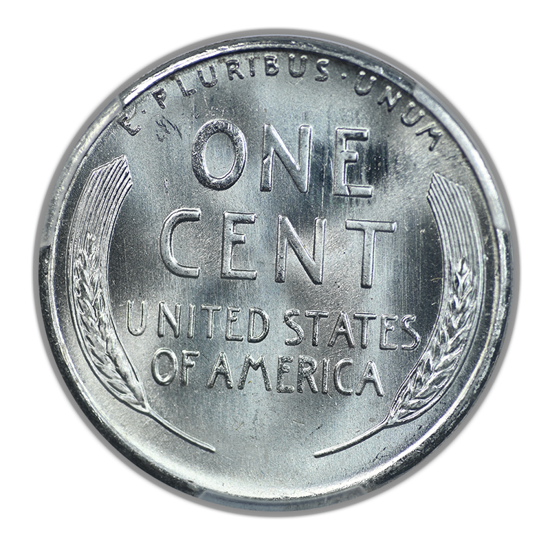 1943-S Steel Lincoln Wheat Cent 1C PCGS MS67