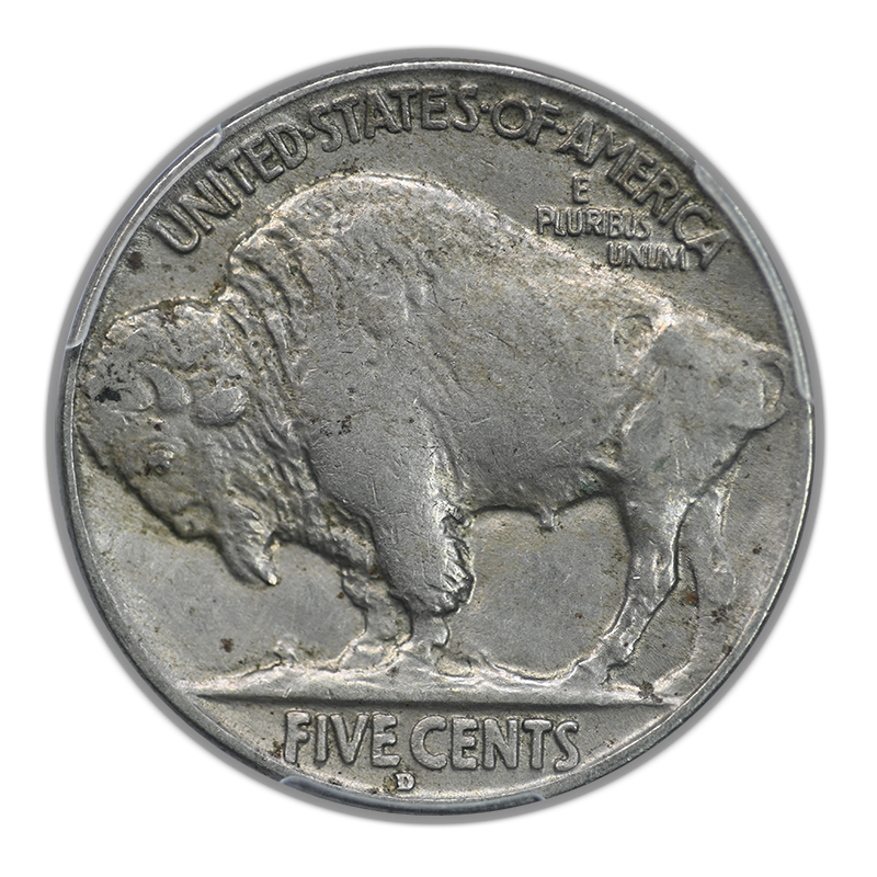 1927-D Buffalo Nickel 5C PCGS AU55