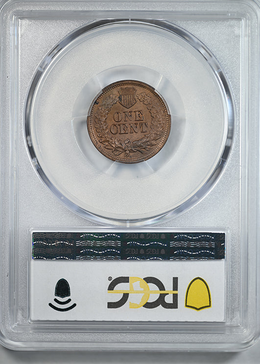 1865 Indian Head Cent 1C PCGS MS63BN - Fancy 5