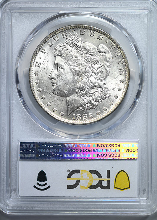 1883-O Morgan Dollar $1 PCGS MS63 - TONED!