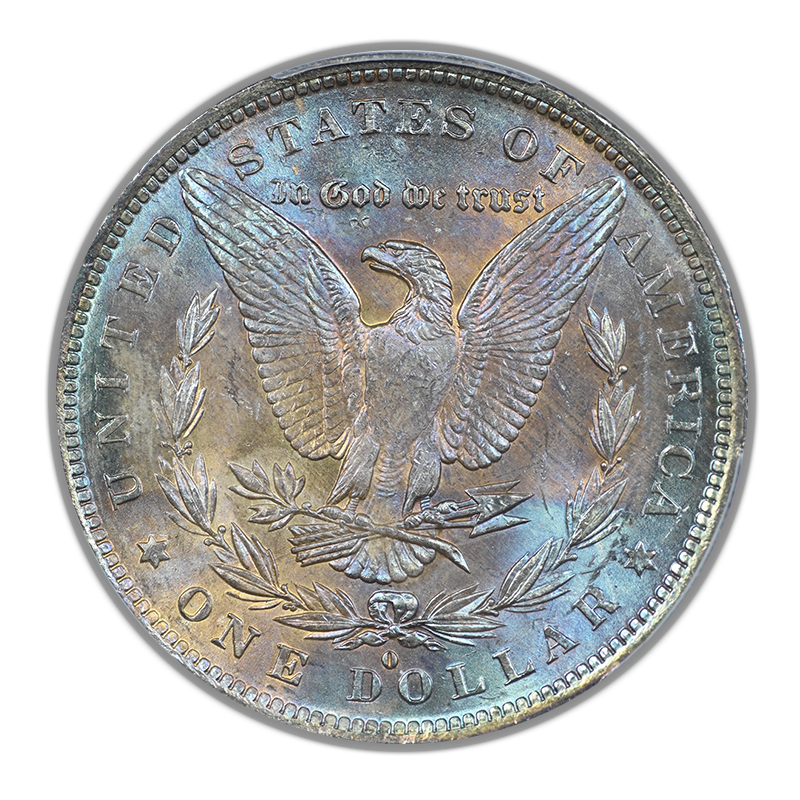 1883-O Morgan Dollar $1 PCGS MS63 - TONED!