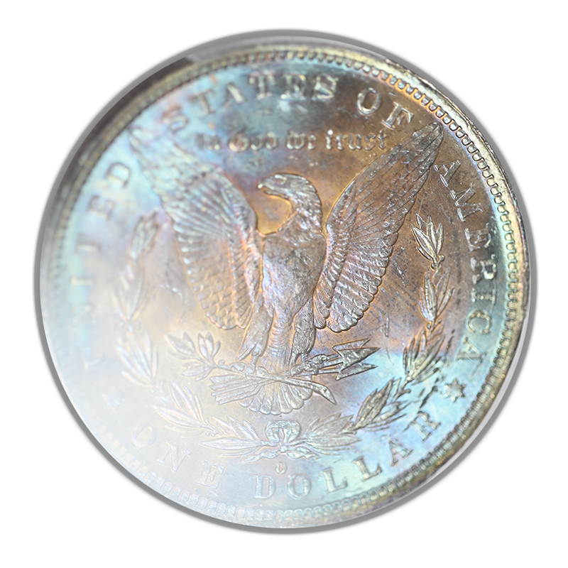 1883-O Morgan Dollar $1 PCGS MS63 - TONED!