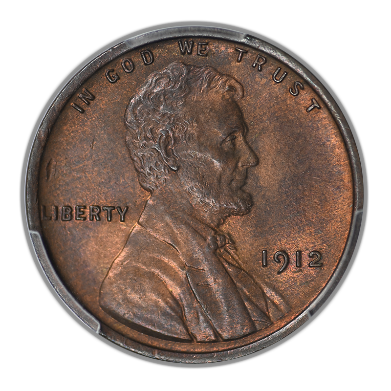 1912 Lincoln Wheat Cent 1C PCGS MS64RB