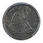 1840 Liberty Seated Half Dime H10C PCGS AU55 CAC - No Drapery