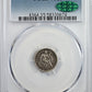 1856-O Liberty Seated Half Dime H10C PCGS VF35 CAC