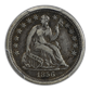 1856-O Liberty Seated Half Dime H10C PCGS VF35 CAC