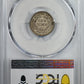 1853 Liberty Seated Dime 10C PCGS AU55 CAC - Arrows
