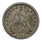 1853 Liberty Seated Dime 10C PCGS AU55 CAC - Arrows
