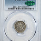1857 Liberty Seated Dime 10C PCGS XF40 CAC