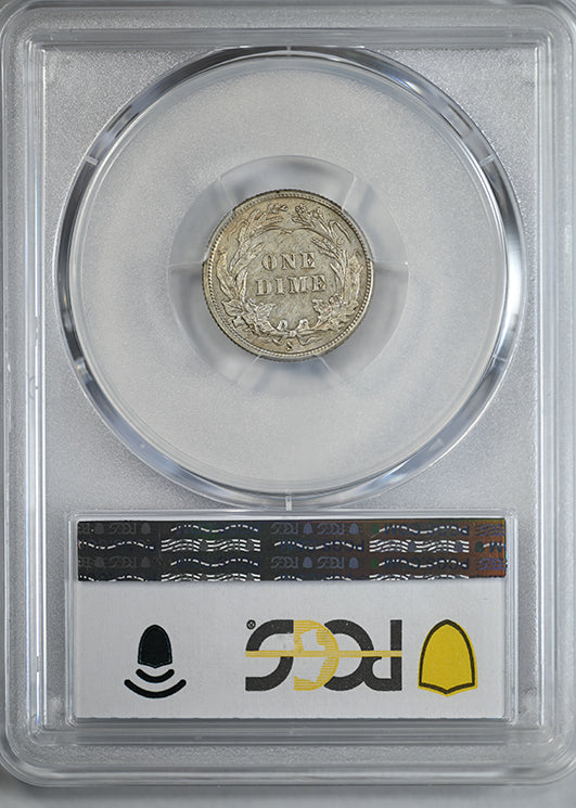 1914-S Barber Dime 10C PCGS AU55