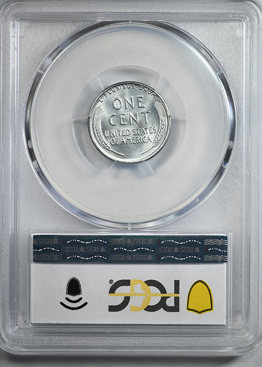1943-D Steel Lincoln Wheat Cent 1C PCGS MS67