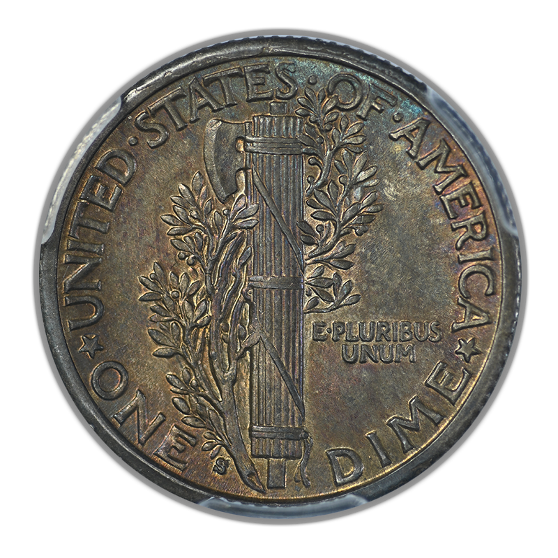 1916-S Mercury Dime 10C PCGS MS63