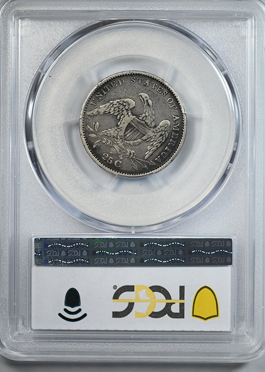 1834 Capped Bust Quarter 25C PCGS VF25