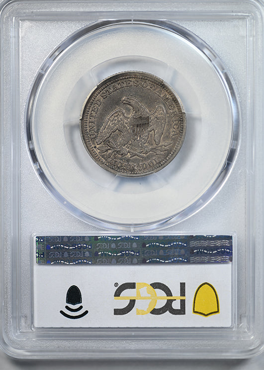 1857 Liberty Seated Quarter 25C PCGS XF40