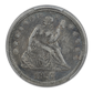 1857 Liberty Seated Quarter 25C PCGS XF40