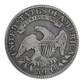 1827 Capped Bust Half Dollar 50C PCGS F12 CAC - Square Base 2