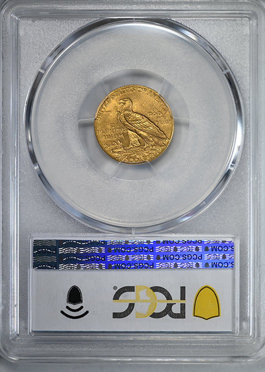 1908 Indian Head Gold Quarter Eagle $2.50 PCGS MS63 CAC
