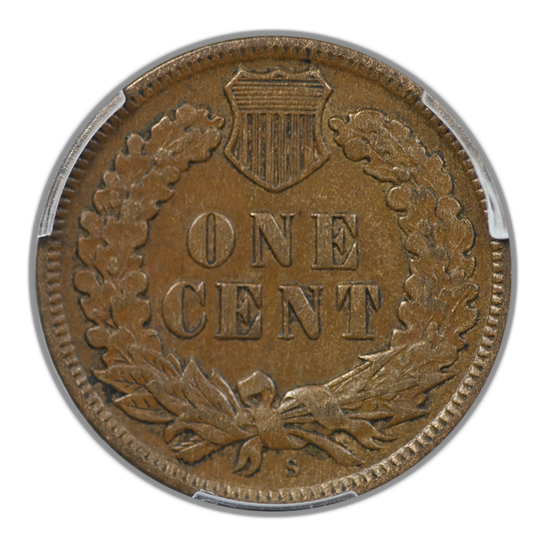 1909-S Indian Head Cent 1C PCGS XF45