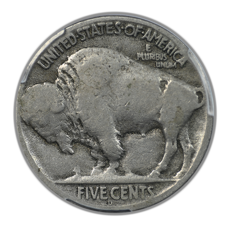 1918/7-D Buffalo Nickel 5C PCGS G04