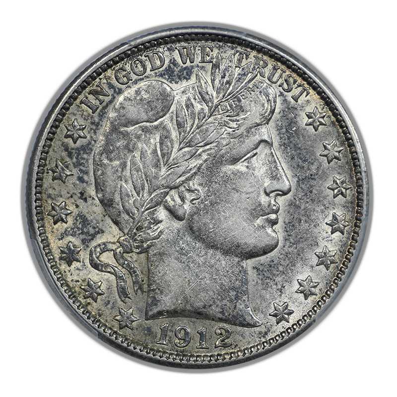 1912-D Barber Half Dollar 50C PCGS AU55