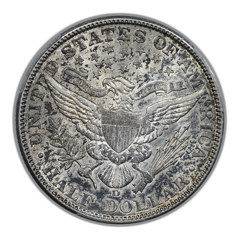 1912-D Barber Half Dollar 50C PCGS AU55