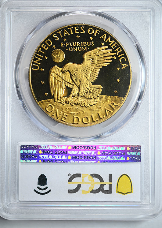1978-S Proof Clad Eisenhower Ike Dollar $1 PCGS PR67DCAM Deep Cameo - TONED!