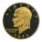 1978-S Proof Clad Eisenhower Ike Dollar $1 PCGS PR67DCAM Deep Cameo - TONED!