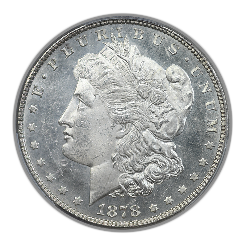 1878 8TF Morgan Dollar $1 PCGS MS63PL - Prooflike